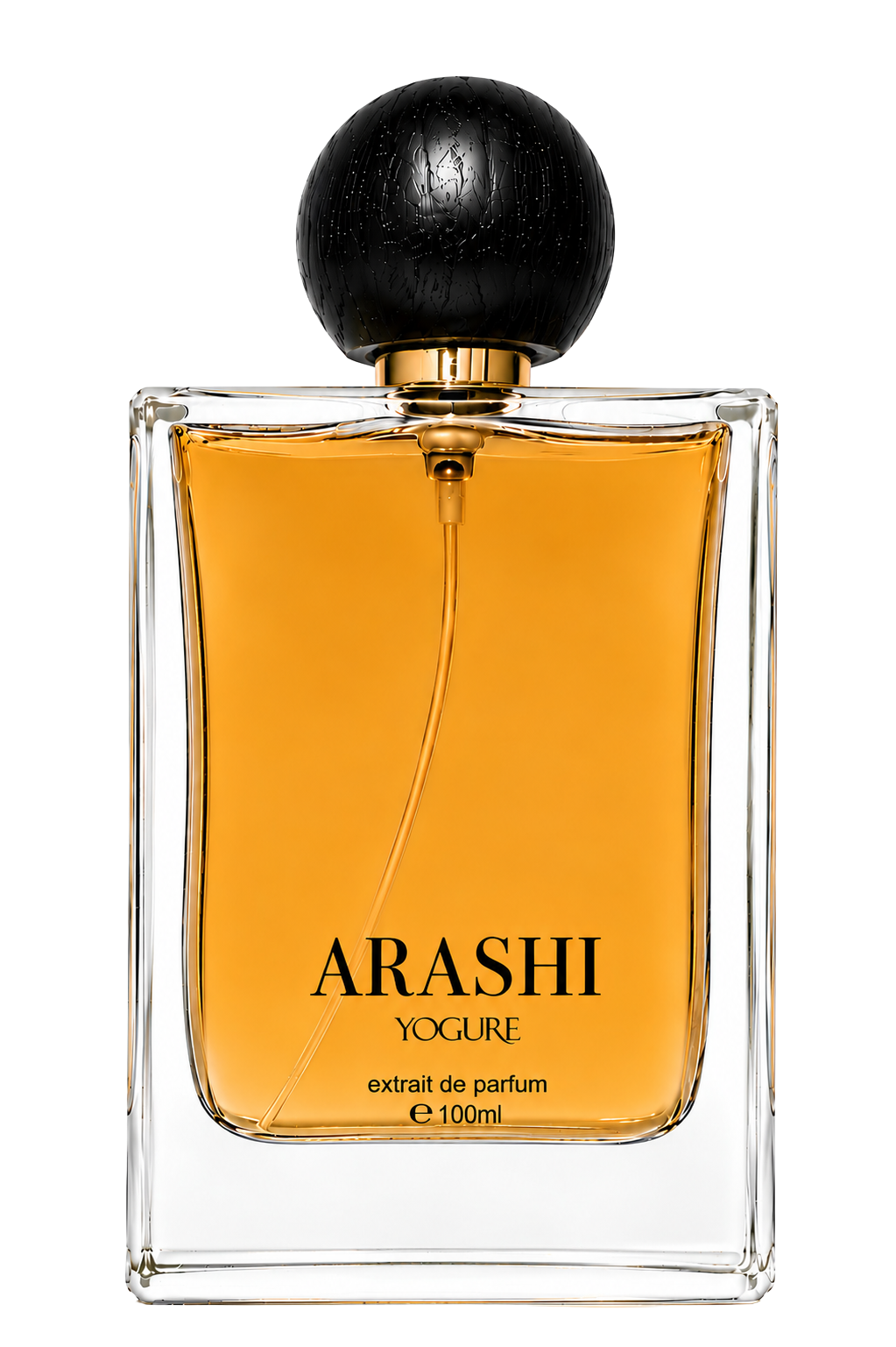 Arashi Storm Extrait de Parfum by YOGURE in a luxury glass perfume bottle