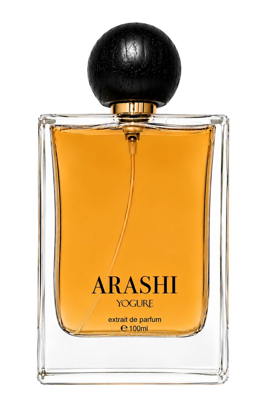 Arashi Storm Extrait de Parfum by YOGURE in a luxury glass perfume bottle
