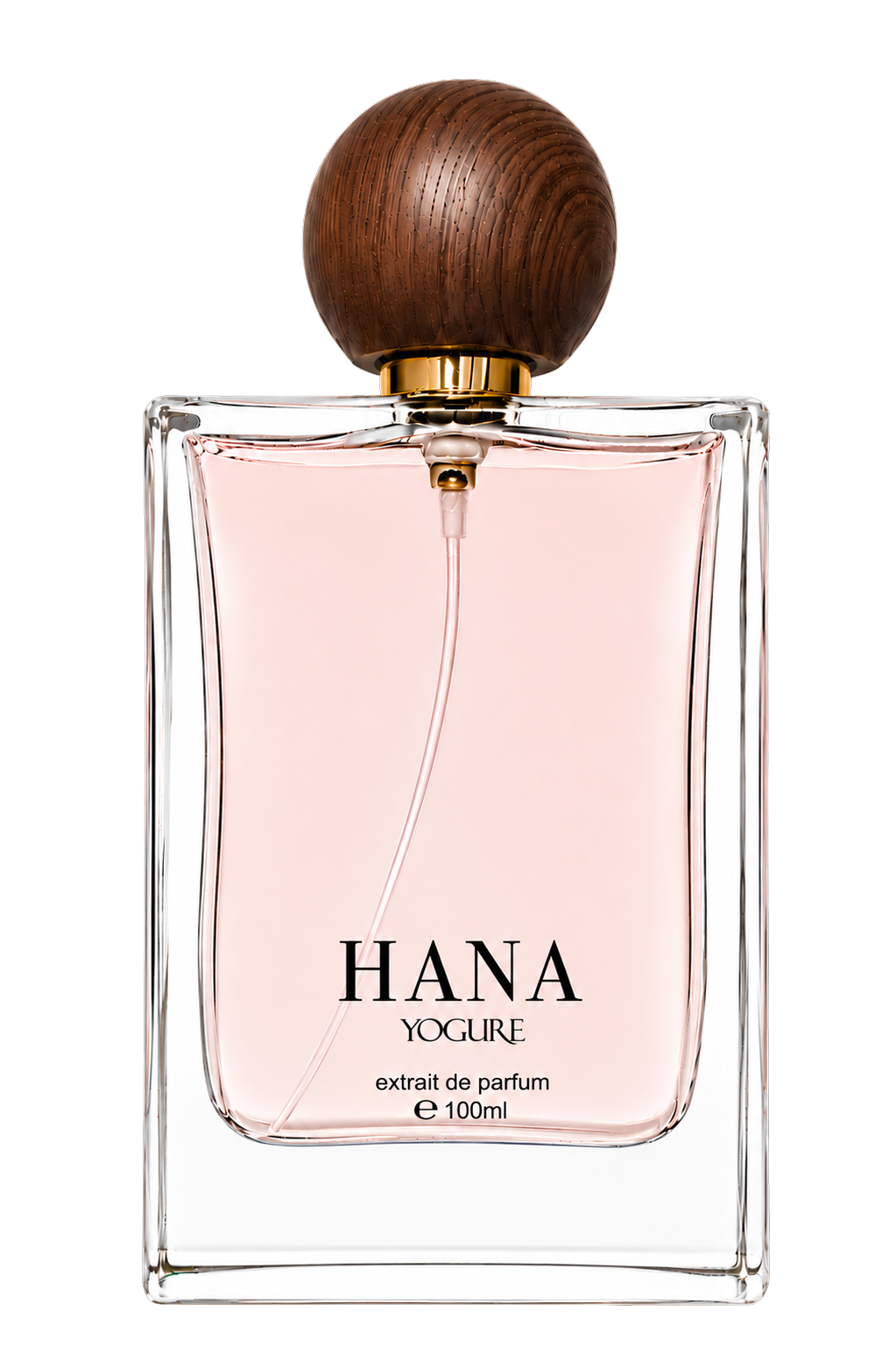 Hana Flower Extrait de Parfum by YOGURE in a luxury glass perfume bottle