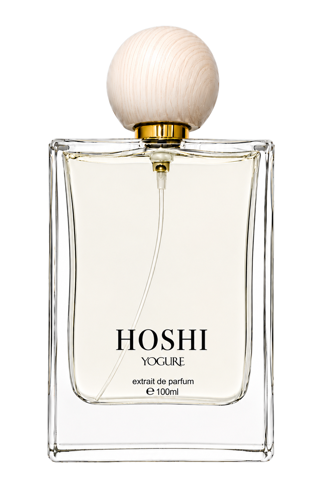 Hoshi Star Extrait de Parfum by YOGURE in a luxury glass perfume bottle