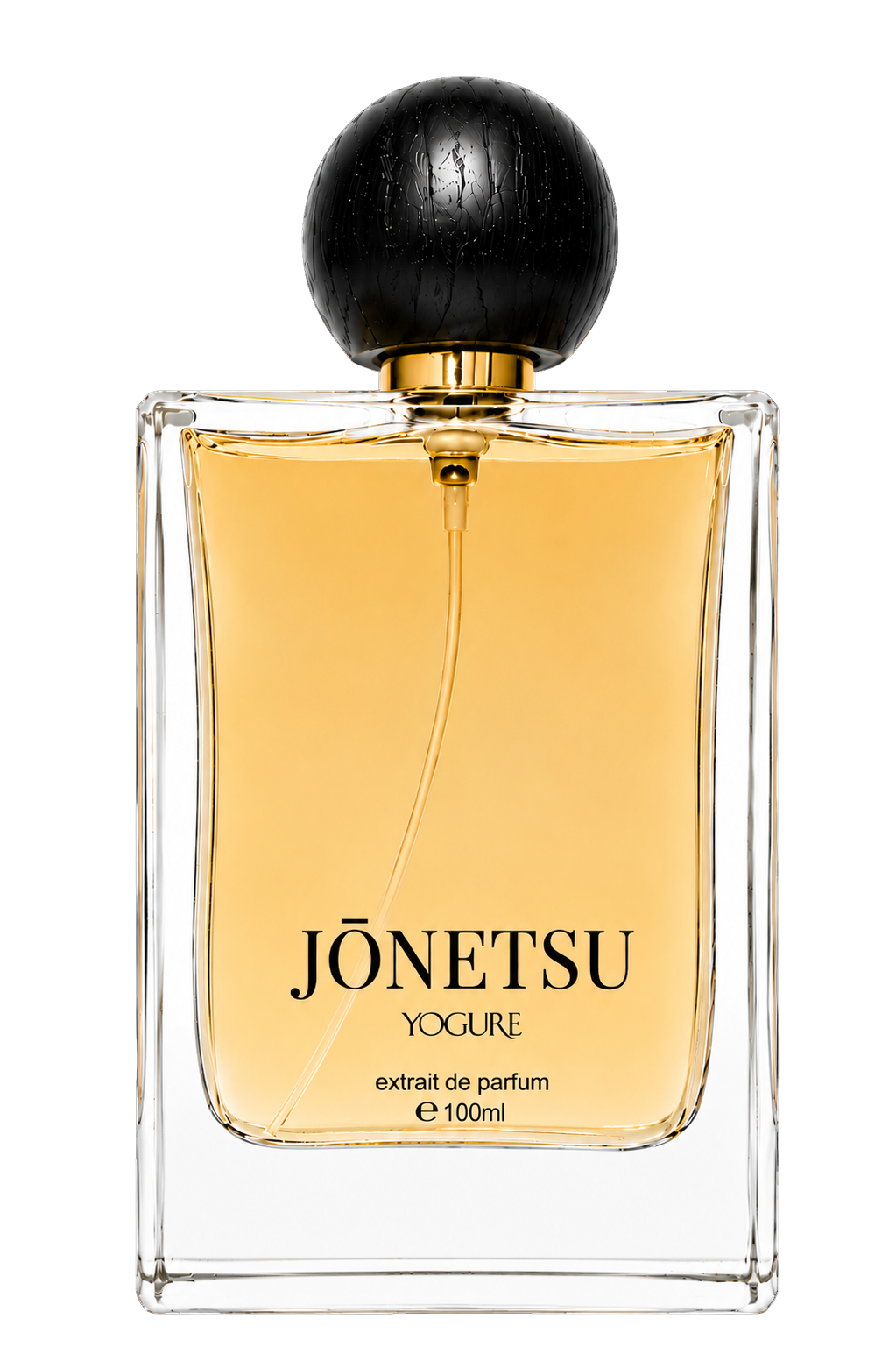 Jonetsu Passion Extrait de Parfum by YOGURE in a luxury glass perfume bottle