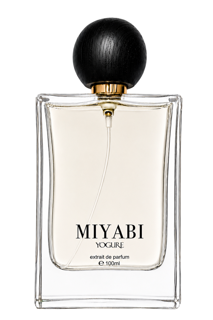 Miyabi Grace Extrait de Parfum by YOGURE in a luxury glass perfume bottle