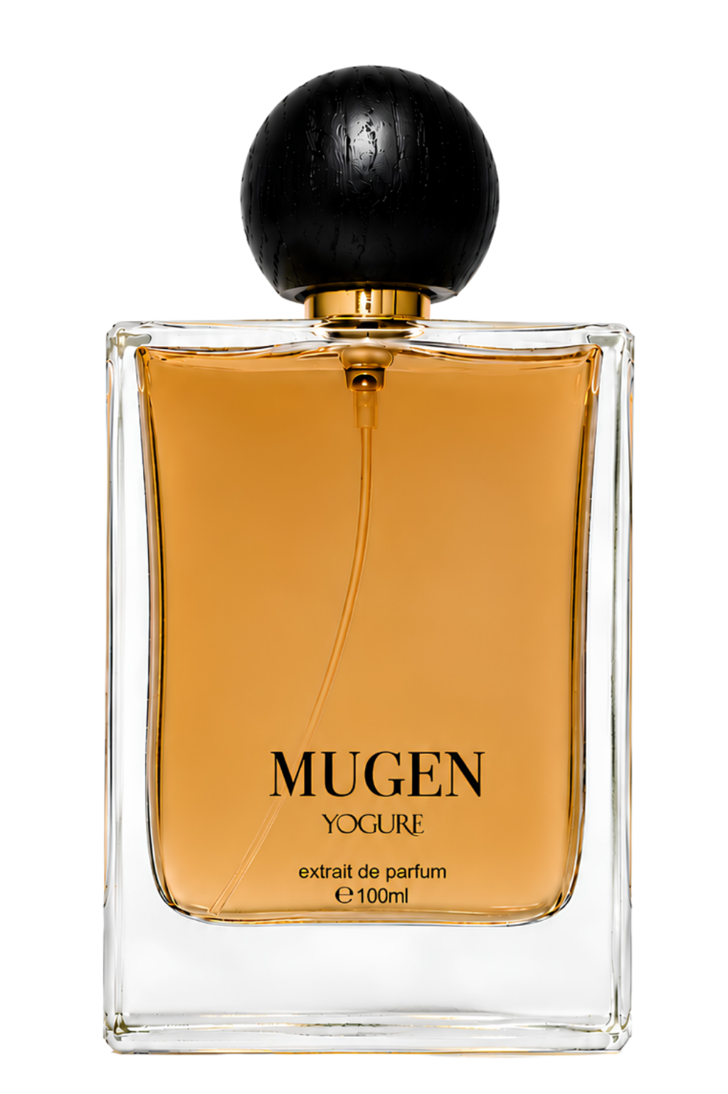 Mugen Infinite Extrait de Parfum by YOGURE in a luxury glass perfume bottle