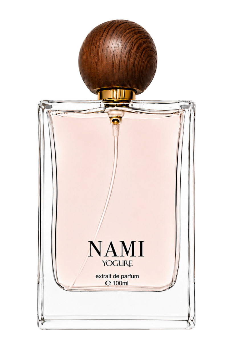 Nami Wave Extrait de Parfum by YOGURE in a luxury glass perfume bottle