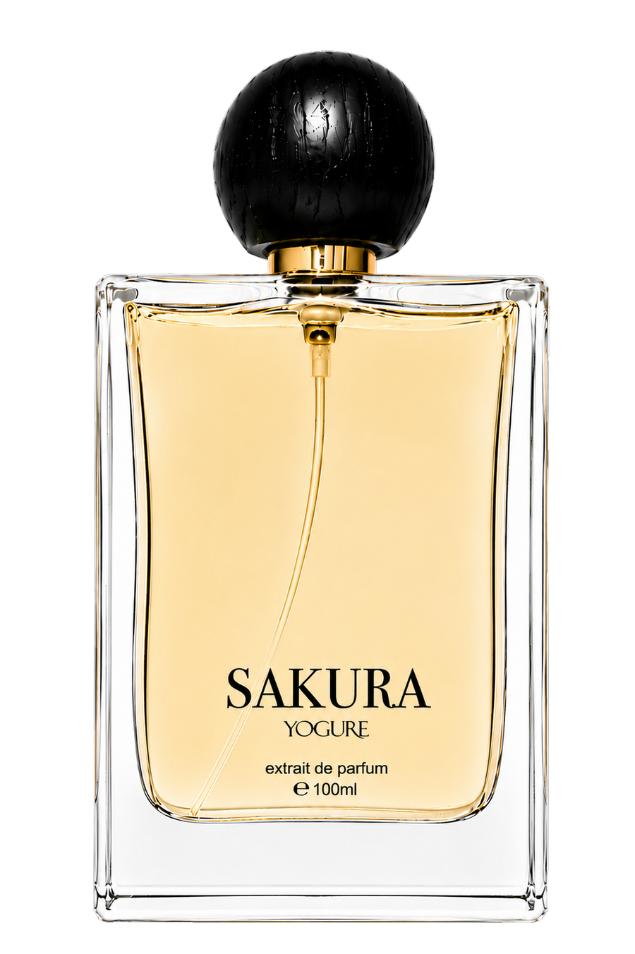 Sakura Cherry Blossom Extrait de Parfum by YOGURE in a luxury glass perfume bottle