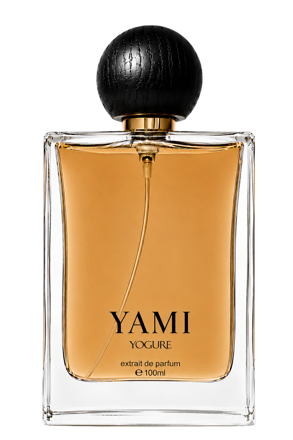 Yami Darkness Extrait de Parfum by YOGURE in a luxury glass perfume bottle