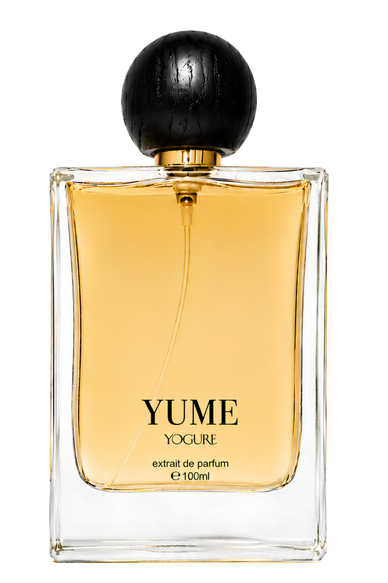 Yume DreamExtrait de Parfum by YOGURE in a luxury glass perfume bottle